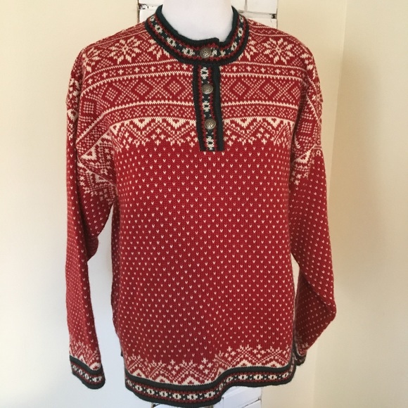 L.L. Bean Sweaters - L.L. Bean Merino Wool Nordic Fair Isle Sweater L